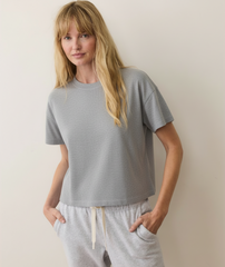 Marine Layer T-Shirts XS / Mid Heather Grey Marine Layer - Women's Cloud 9 Jersey Tee