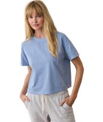 Marine Layer T-Shirts XS / Coastal Blue Marine Layer - Women's Cloud 9 Jersey Tee