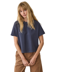 Marine Layer T-Shirts XS / Mood Indigo Marine Layer - Women's Cloud 9 Jersey Tee