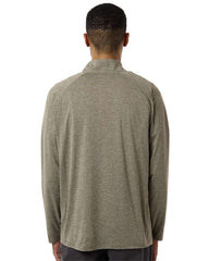 HUK Layering HUK - Men's Airweight Heather Quarter-Zip Pullover