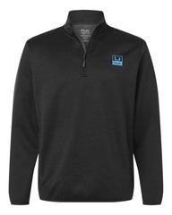 HUK Layering S / Heather Black HUK - Men's Cold Front Quarter-Zip