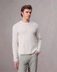 rag & bone T-shirts XS / Ivory rag & bone - Men's Harvey Long Sleeve Crew