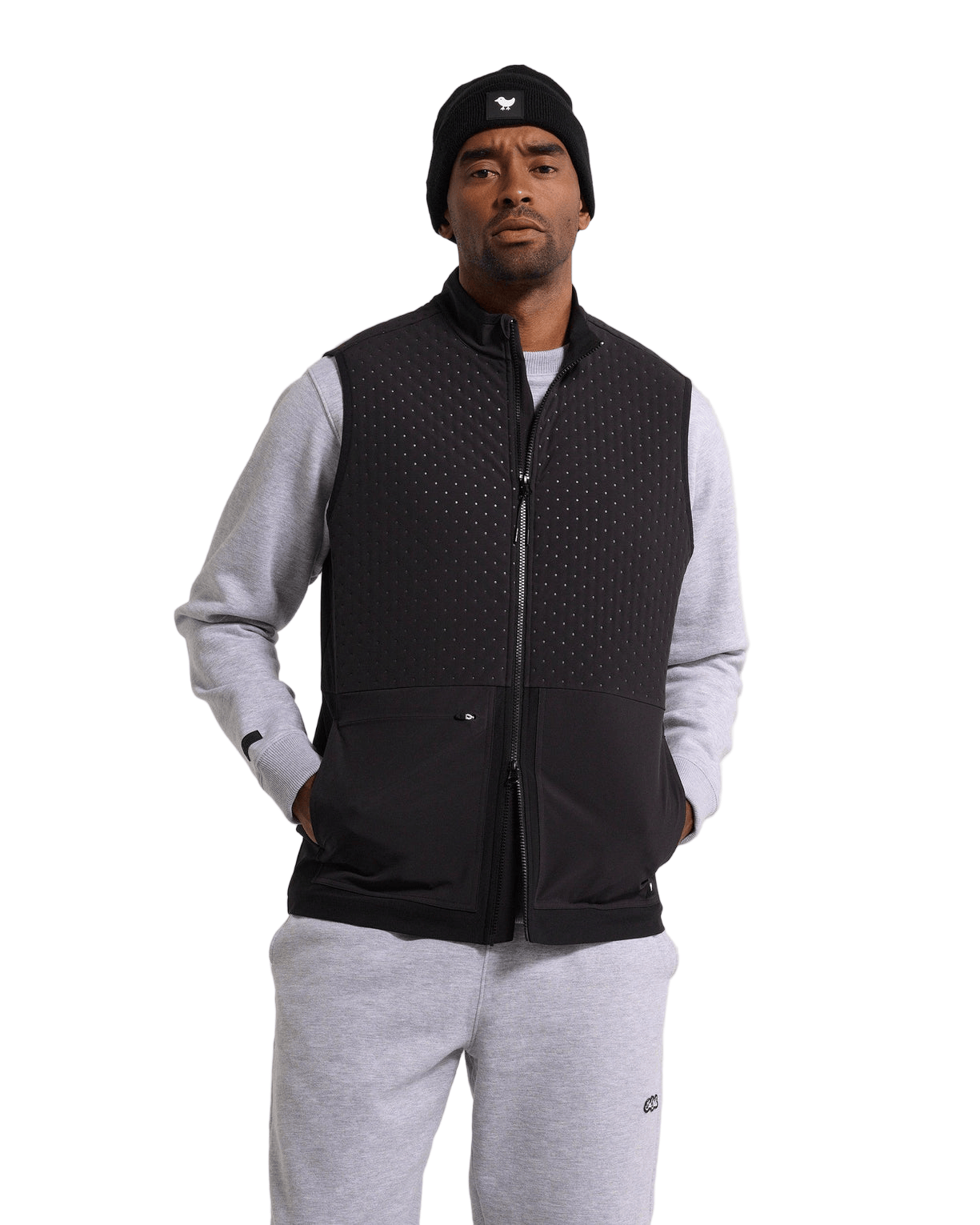 Bad Birdie Outerwear S / Black Bad Birdie - Men's Hybrid Vest
