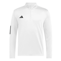 adidas Layering S / White adidas - Men's 1/2-Zip Golf Jacket