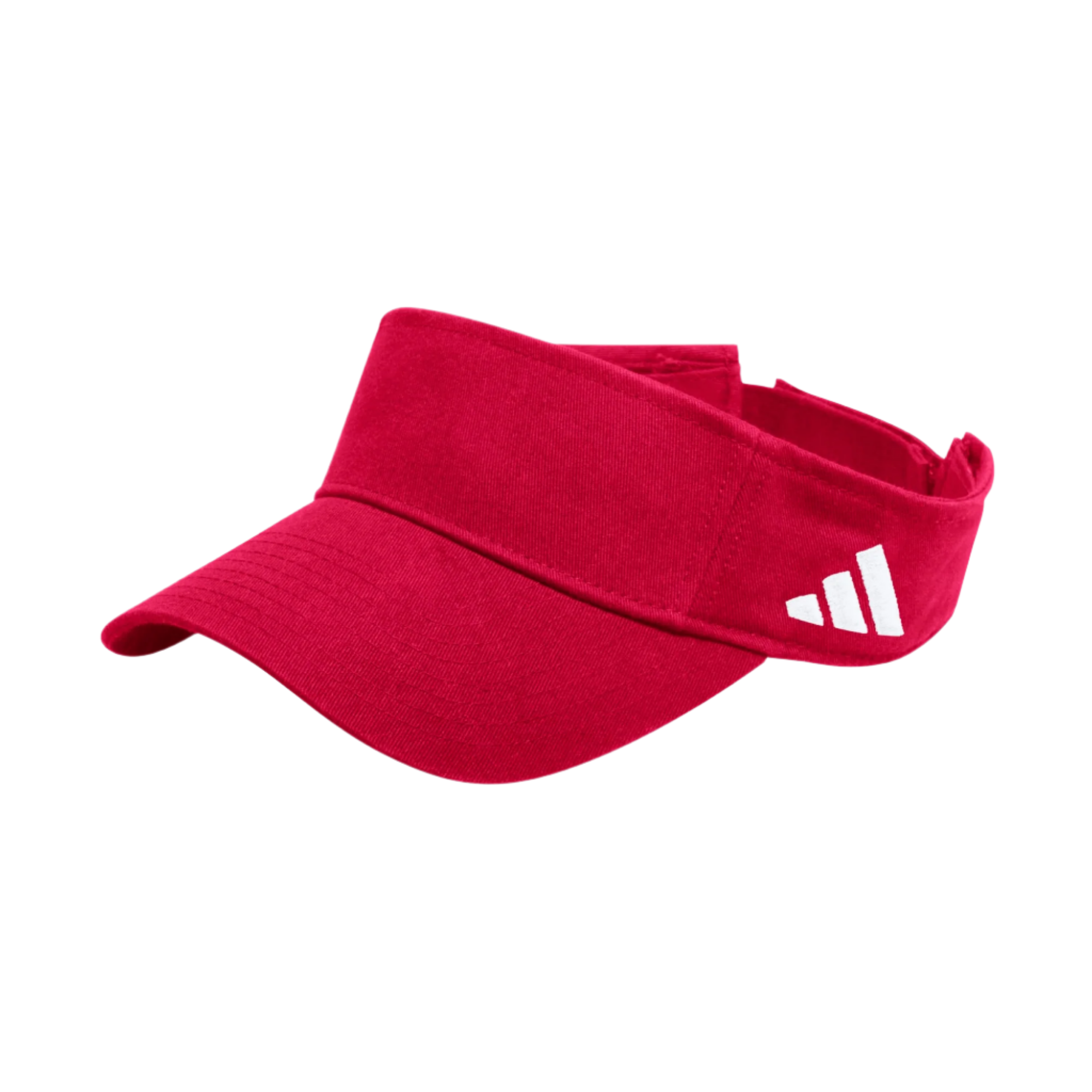 adidas Headwear Adjustable / Power Red adidas - Team Visor
