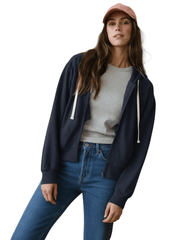 Marine Layer Sweatshirts XS / Mood Indigo Marine Layer - Women's Cloud 9 Full-Zip Hoodie