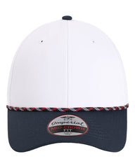 Imperial Headwear Adjustable / White/Navy/Navy/Red/White Imperial - The Wingman Cap