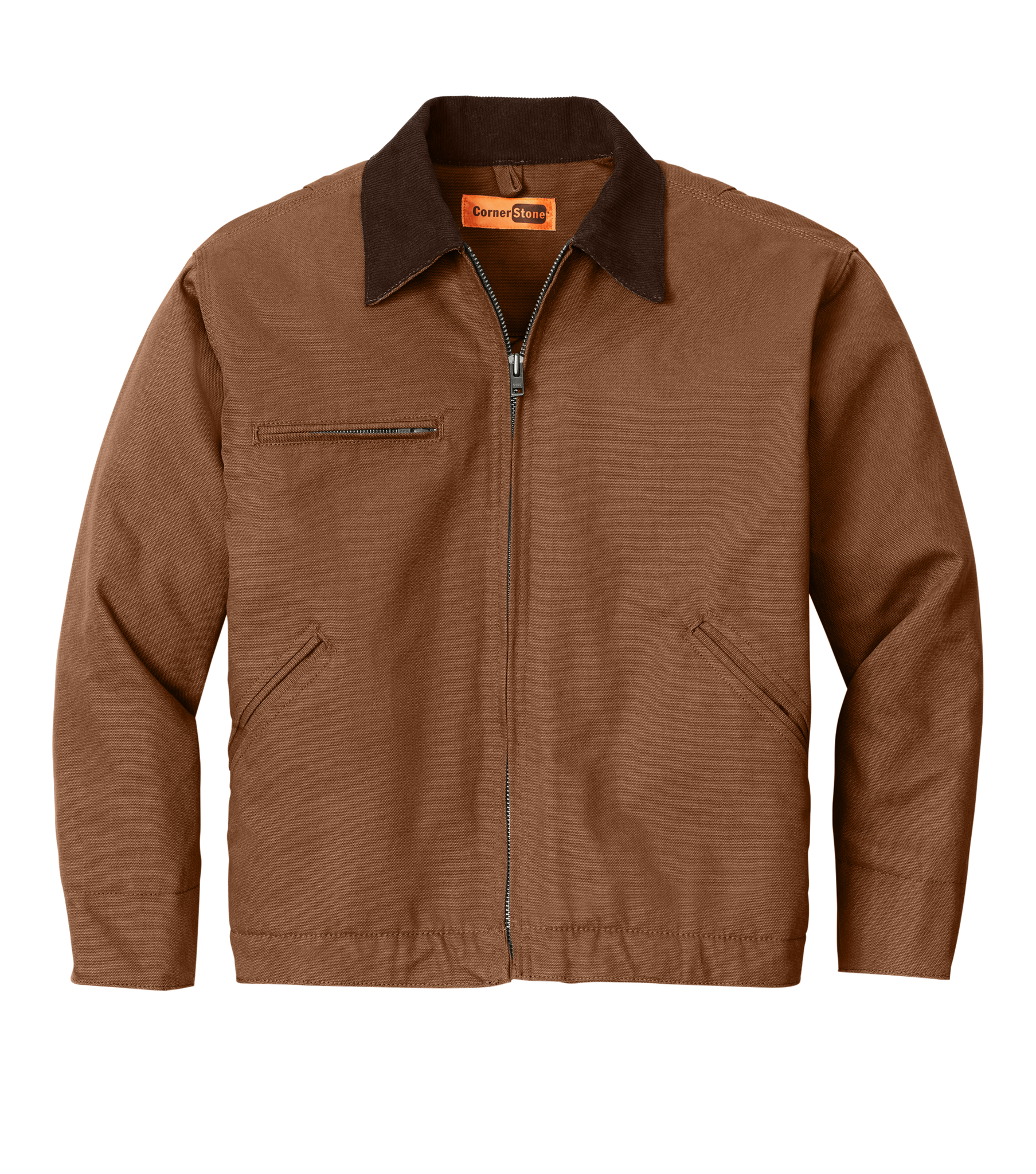 CornerStone Workwear Only XS / Duck Brown CornerStone - Men's Duck Cloth Work Jacket
