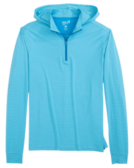 johnnie-O Layering S / Majorca/Tarpon johnnie-O - Hybrid Performance 1/4 Zip Hoodie