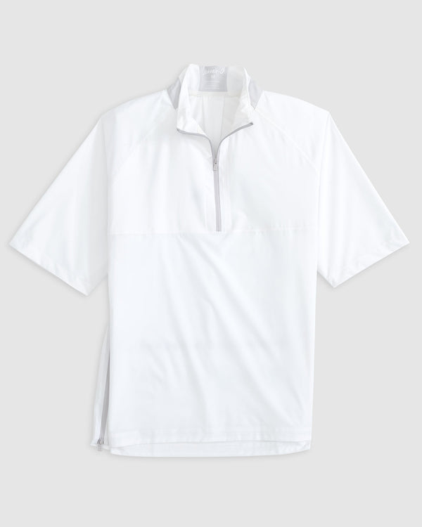 johnnie-O Outerwear S / White johnnie-O - Stealth Stowable Short Sleeve Rain Jacket