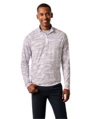 johnnie-O Layering johnnie-O - Patton Performance Camo 1/4-Zip Pullover