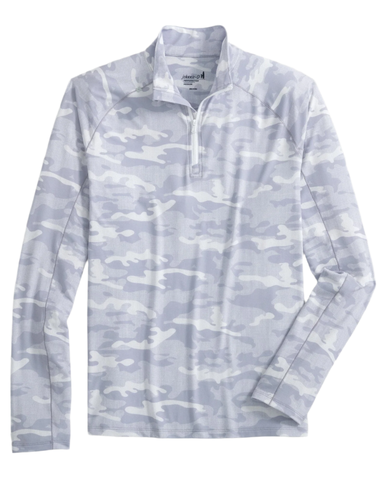 johnnie-O Layering S / White johnnie-O - Patton Performance Camo 1/4-Zip Pullover