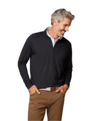 johnnie-O Layering S / Black johnnie-O - Freeborne Performance 1/4 Zip Pullover