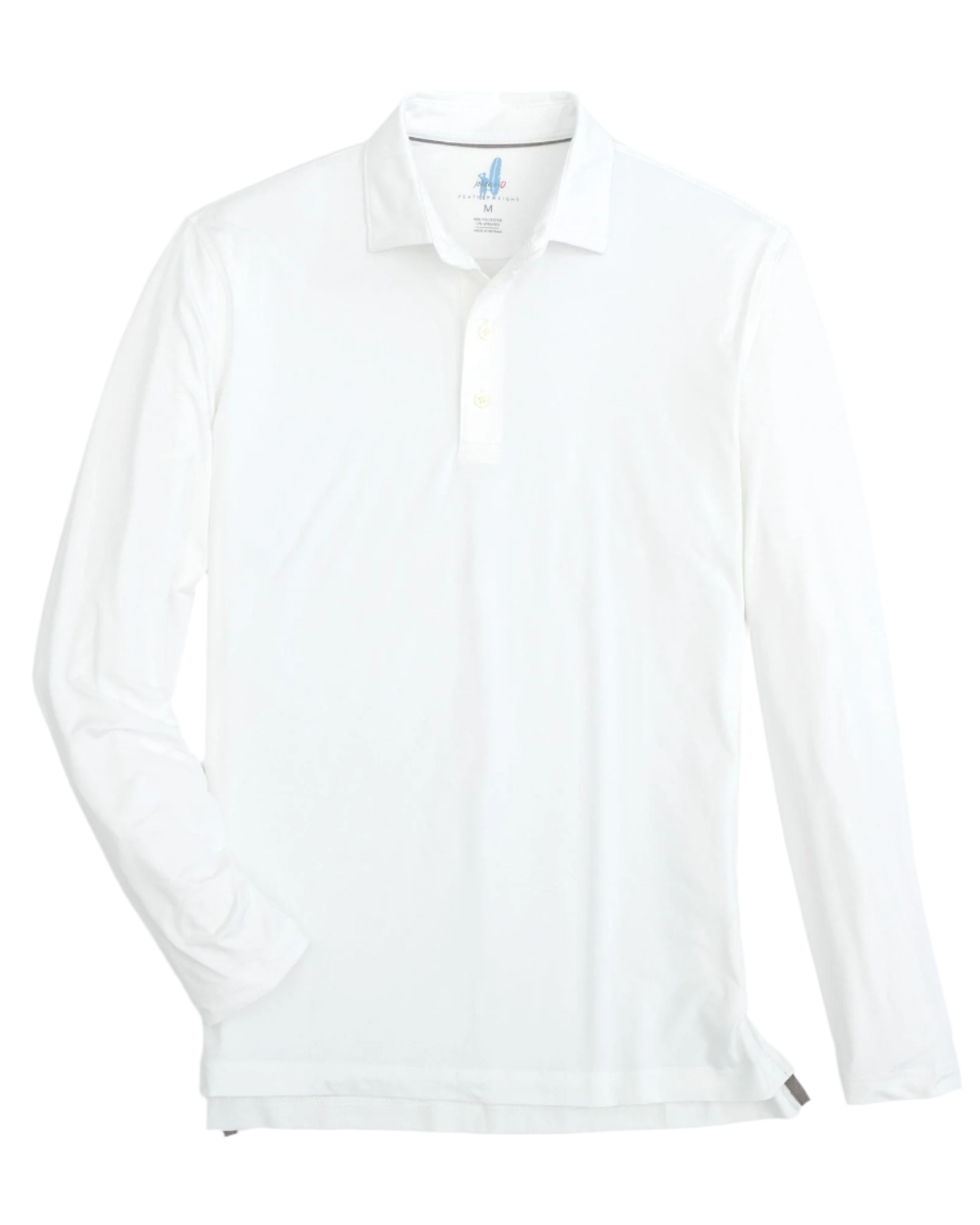 johnnie-O Polos S / White johnnie-O - Swing Long Sleeve Featherweight Performance Polo