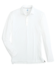 johnnie-O Polos S / White johnnie-O - Swing Long Sleeve Featherweight Performance Polo