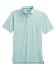 johnnie-O - Birdie PREP-FORMANCE Jersey Polo (Lyndon Stripe)