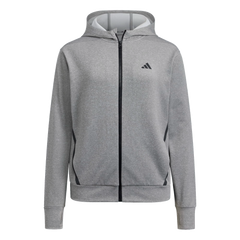 adidas Sweatshirts XS / Medium Grey Heather adidas - Women's Game&Go Full-Zip Hooded Sweatshirt