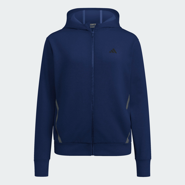 adidas Sweatshirts XS / Team Navy Blue adidas - Women's Game&Go Full-Zip Hooded Sweatshirt