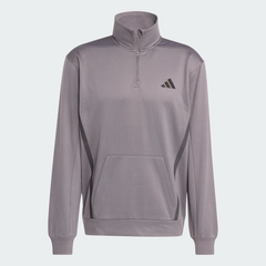 adidas Layering S / Team Grey Four adidas - Men's Game&Go 1/4-Zip Pullover