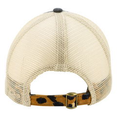 Infinity Her - JANET Printed Visor/Mesh-Back Ponytail Cap