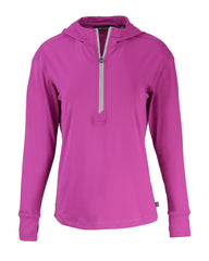 Cutter & Buck - Women's Daybreak Recycled Half-Zip Hoodie