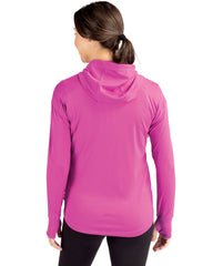 Cutter & Buck - Women's Daybreak Recycled Half-Zip Hoodie