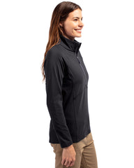 Cutter & Buck - Women's Adapt Eco Knit Half Zip Pullover