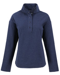 Cutter & Buck - Women's Hunt's Point Textured Fleece Recycled Snap Pullover