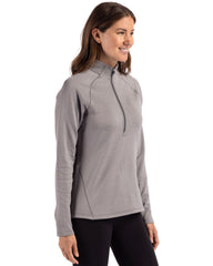 Cutter & Buck - Women's Peshastin Fleece Recycled Half Zip Pullover