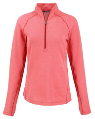 Cutter & Buck - Women's Peshastin Fleece Recycled Half Zip Pullover