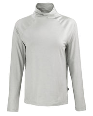 Cutter & Buck Layering XS / Concrete Cutter & Buck - Women's Coastline Epic Comfort Recycled Funnel Neck