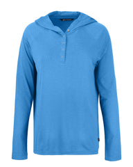 Cutter & Buck T-shirts XS / Digital Cutter & Buck - Women's Coastline Epic Comfort Recycled Hooded Shirt