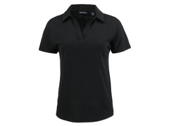 Cutter & Buck Polos XS / Black Cutter & Buck - Women's Coastline Epic Comfort Recycled Dolman Polo
