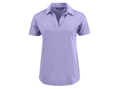 Cutter & Buck Polos XS / Hyacinth Cutter & Buck - Women's Coastline Epic Comfort Recycled Dolman Polo