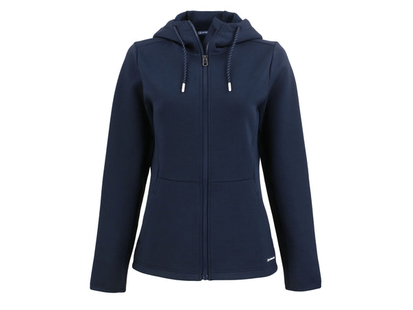 Cutter & Buck Outerwear XS / Navy Blue Cutter & Buck - Women's Roam Recycled Hooded Jacket