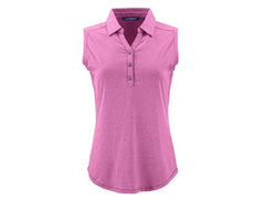 Cutter & Buck Polos XS / Gelato Heather Cutter & Buck - Women's Forge Eco Stretch Recycled Sleeveless Polo