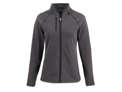 Cutter & Buck Outerwear XS / Black Heather Cutter & Buck - Women's Peshastin Fleece Recycled Full Zip Jacket