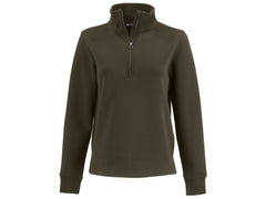 Cutter & Buck Layering XS / Poplar Cutter & Buck - Women's Roam Recycled Quarter Zip Pullover