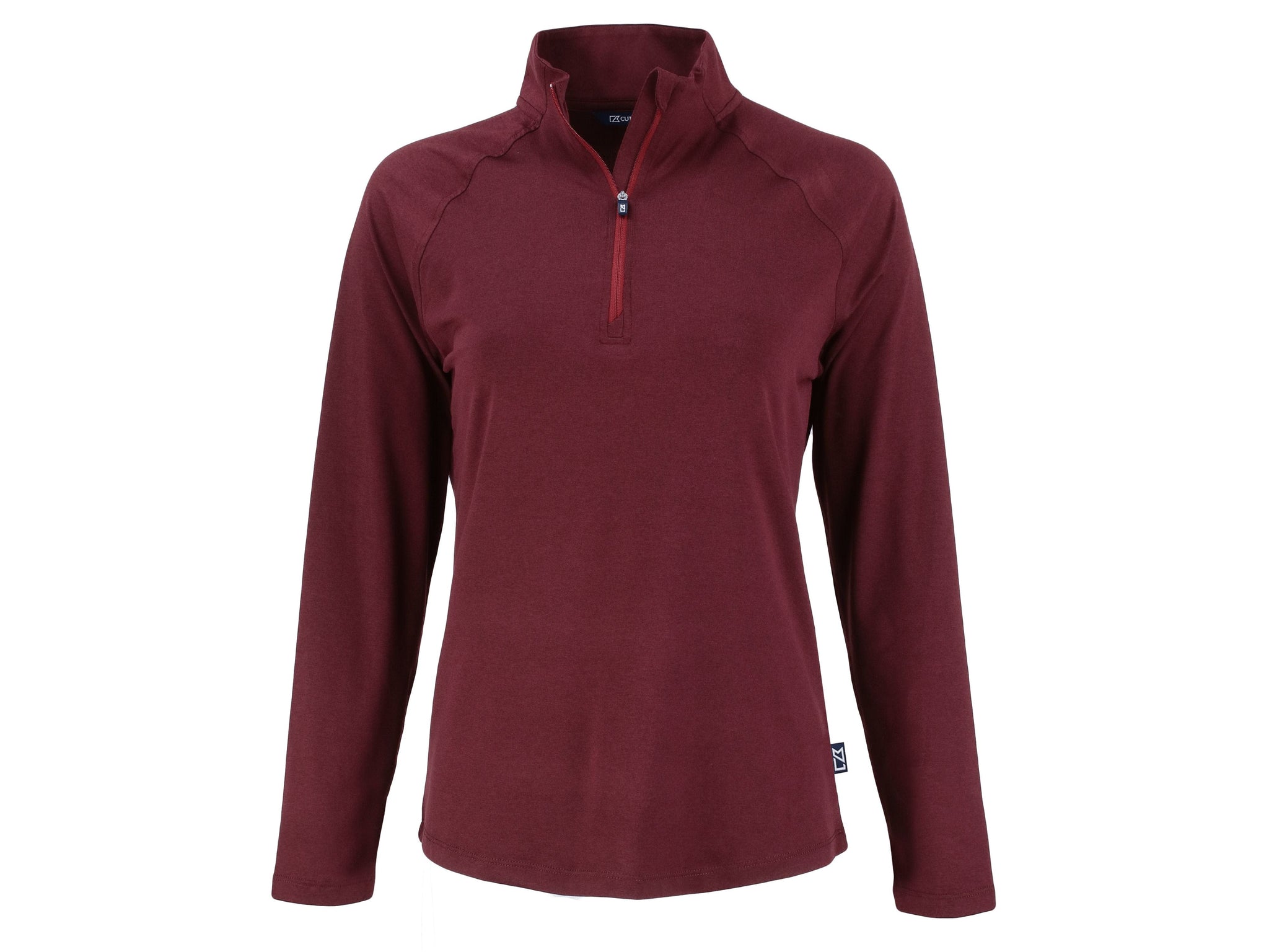 Cutter & Buck Layering XS / Bordeaux Cutter & Buck - Women's Coastline Epic Comfort Recycled Quarter-Zip