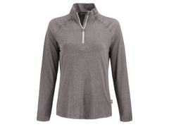Cutter & Buck Layering XS / Elemental Grey Cutter & Buck - Women's Coastline Epic Comfort Recycled Quarter-Zip