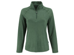 Cutter & Buck Layering XS / Hunter Cutter & Buck - Women's Coastline Epic Comfort Recycled Quarter-Zip