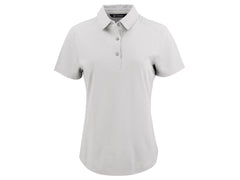 Cutter & Buck Polos XS / Concrete Cutter & Buck - Women's Advantage Recycled-Tri-Blend Pique Polo