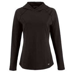 Cutter & Buck Layering XS / Black Cutter & Buck - Women's Prospect Featherlight Stretch Hooded Pullover