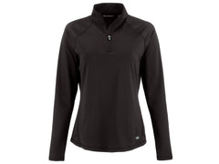 Cutter & Buck Layering XS / Black Cutter & Buck - Women's Prospect Featherlight Stretch 1/4-Zip