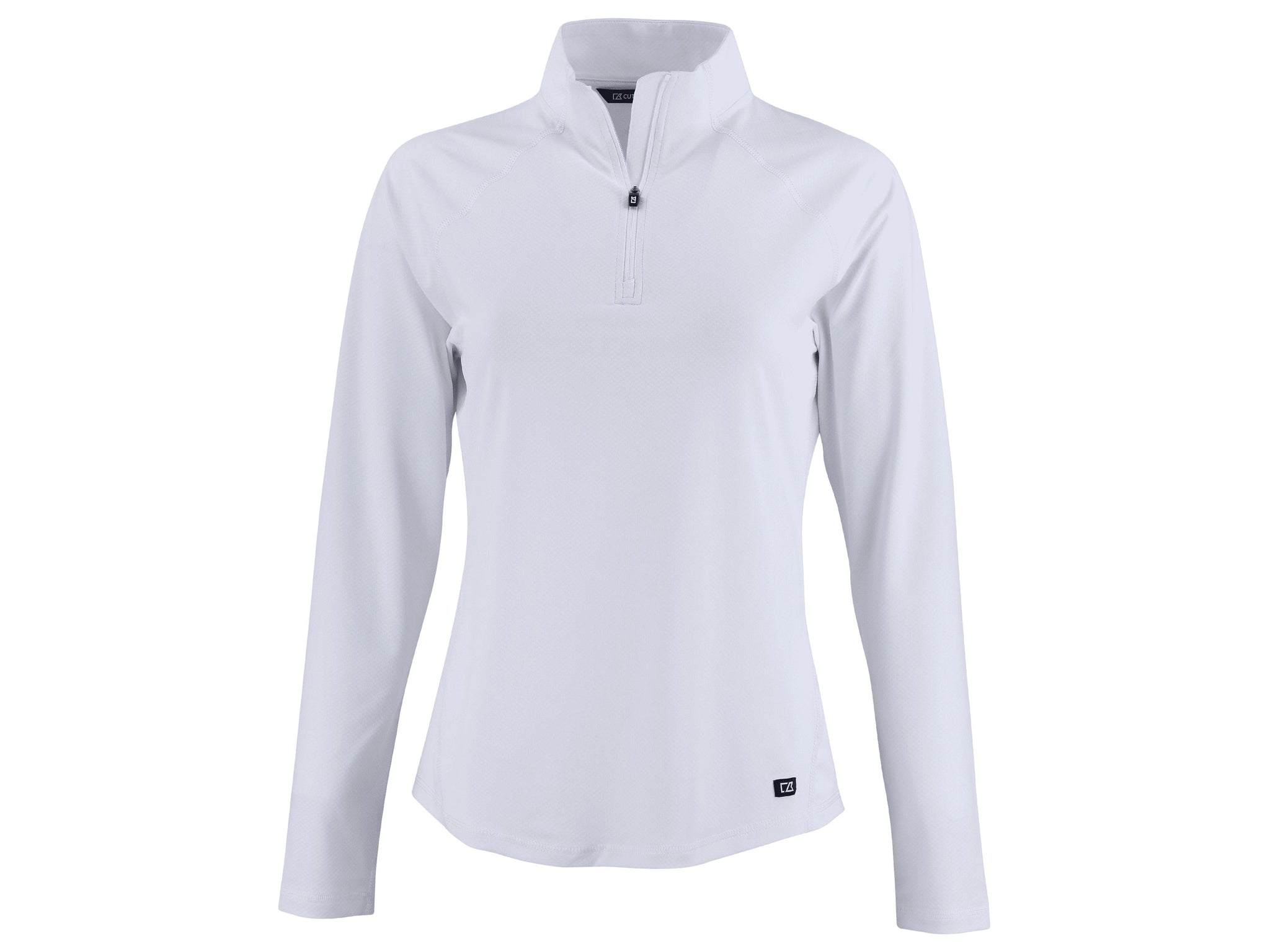 Cutter & Buck Layering XS / White Cutter & Buck - Women's Prospect Featherlight Stretch 1/4-Zip