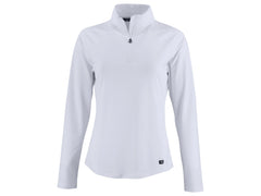 Cutter & Buck Layering XS / White Cutter & Buck - Women's Prospect Featherlight Stretch 1/4-Zip