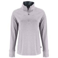 Cutter & Buck Layering XS / Polished Heather Cutter & Buck - Women's Forge Recycled Stretch 1/4-Zip Pullover