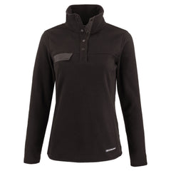 Cutter & Buck Fleece S / Black Cutter & Buck - Women's Woodland Recycled Fleece Snap Pullover