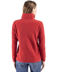 Cutter & Buck Fleece Cutter & Buck - Women's Woodland Recycled Fleece Snap Pullover
