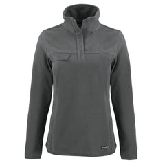 Cutter & Buck Fleece S / Elemental Grey Cutter & Buck - Women's Woodland Recycled Fleece Snap Pullover